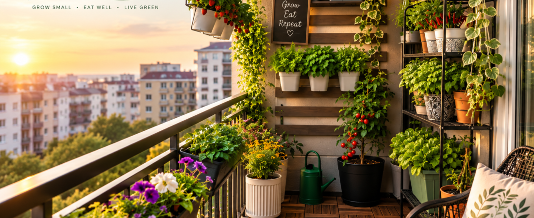 12 Balcony Garden Ideas for Small Spaces | Sprigrove