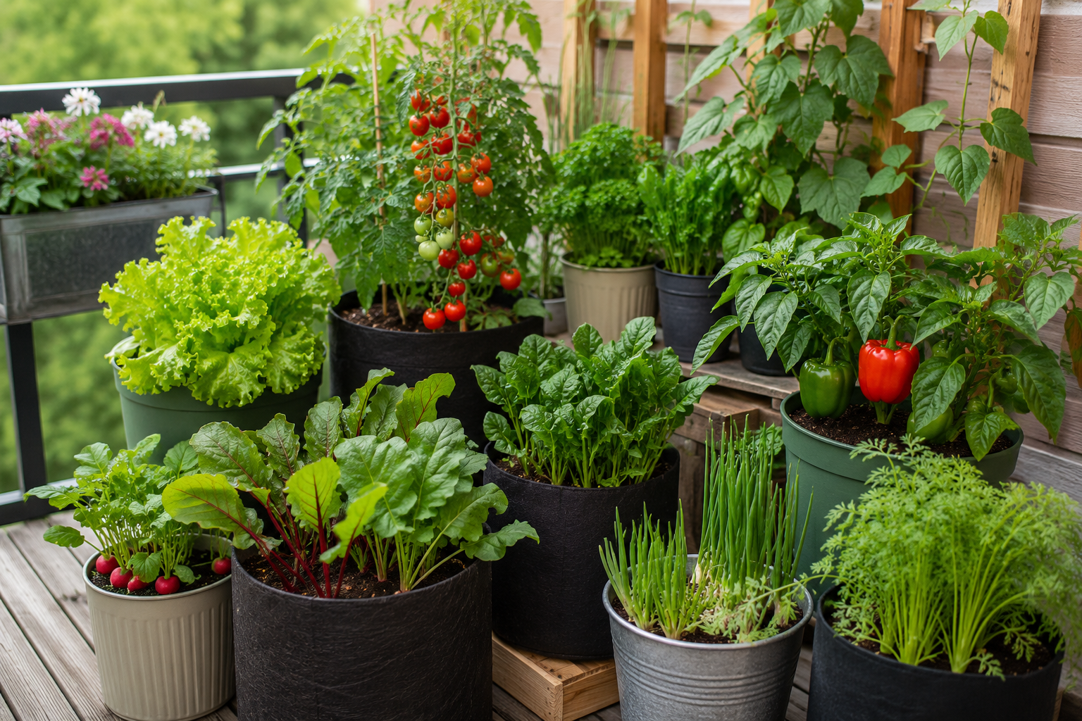 vegetables to grow in containers